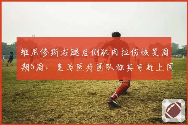 维尼修斯右腿后侧肌肉拉伤恢复周期6周，皇马医疗团队称其可赶上国王杯决赛